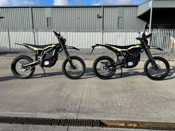 Used 2025 SURRON Ultra Bee X off-road electric motorcycle in excellent condition, ready for adventure